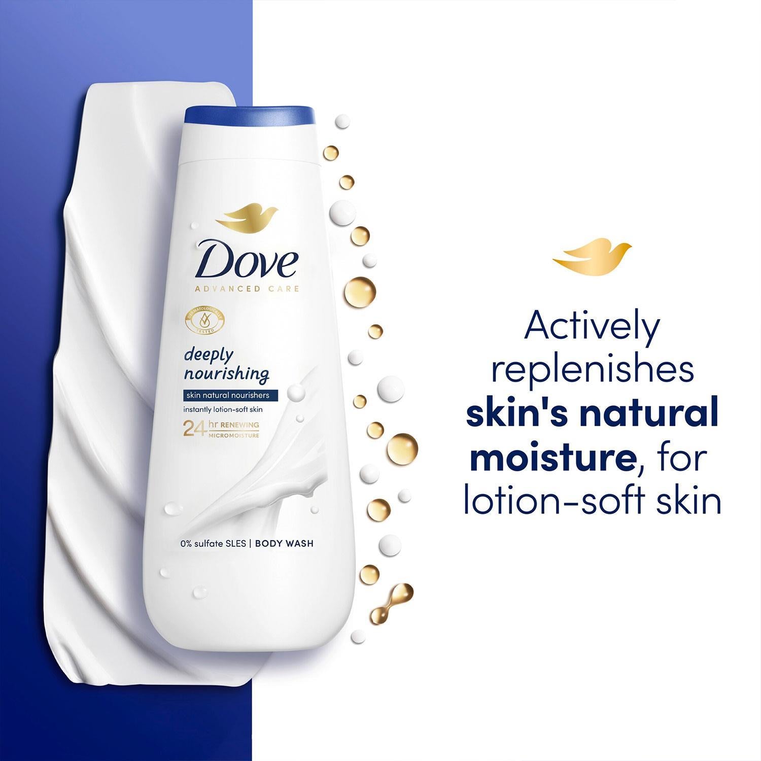 Advanced Care Bodywash Deeply Nourishing 24h Renewingmicromoisture, 3x225ml