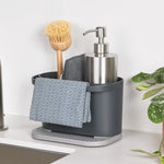 Recycled Sink Tidy - Dark Grey Kitchen Sink Organiser - Made in the UK