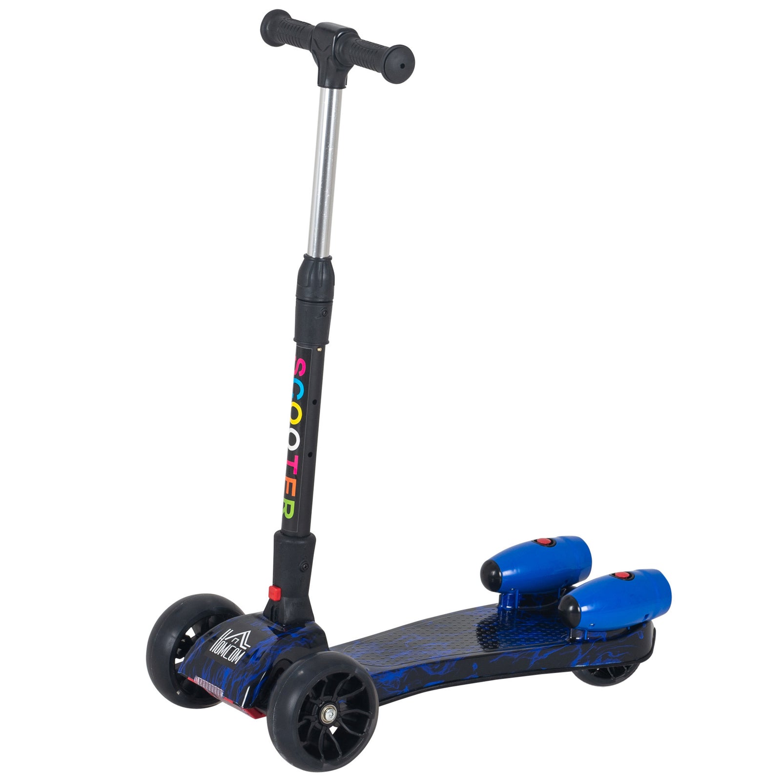 Child 3-wheel Scooter Light Music Water Spray Rechargeable 3-6 Yrs | Blue