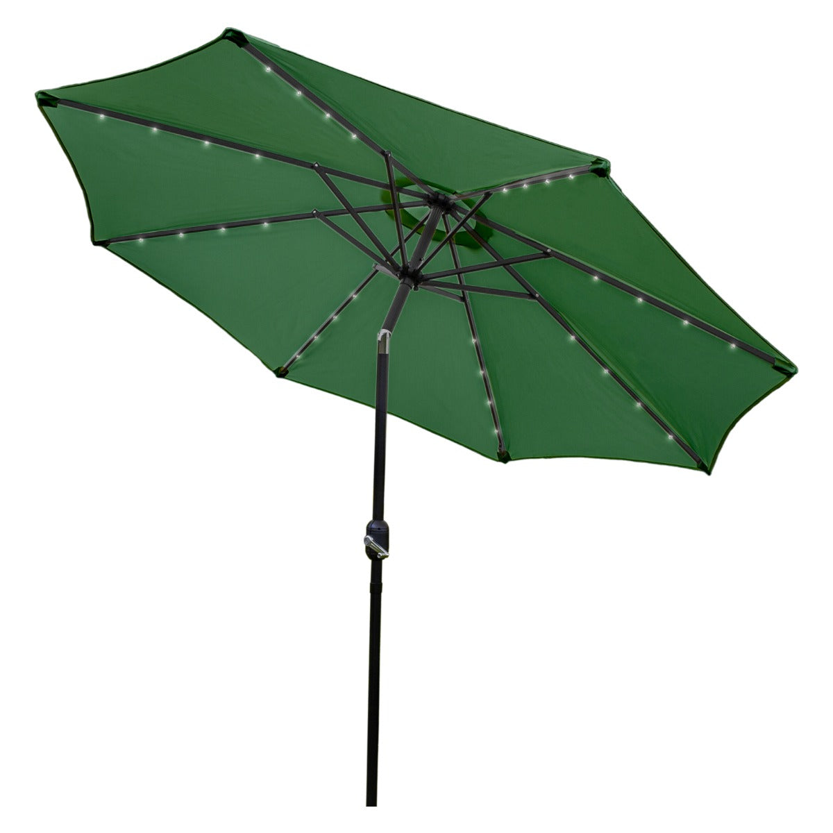 2.7m Led Tilt Parasol | Green