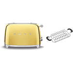 Tsf01 2 Slice Toaster With Bun Warmer Set | Gold