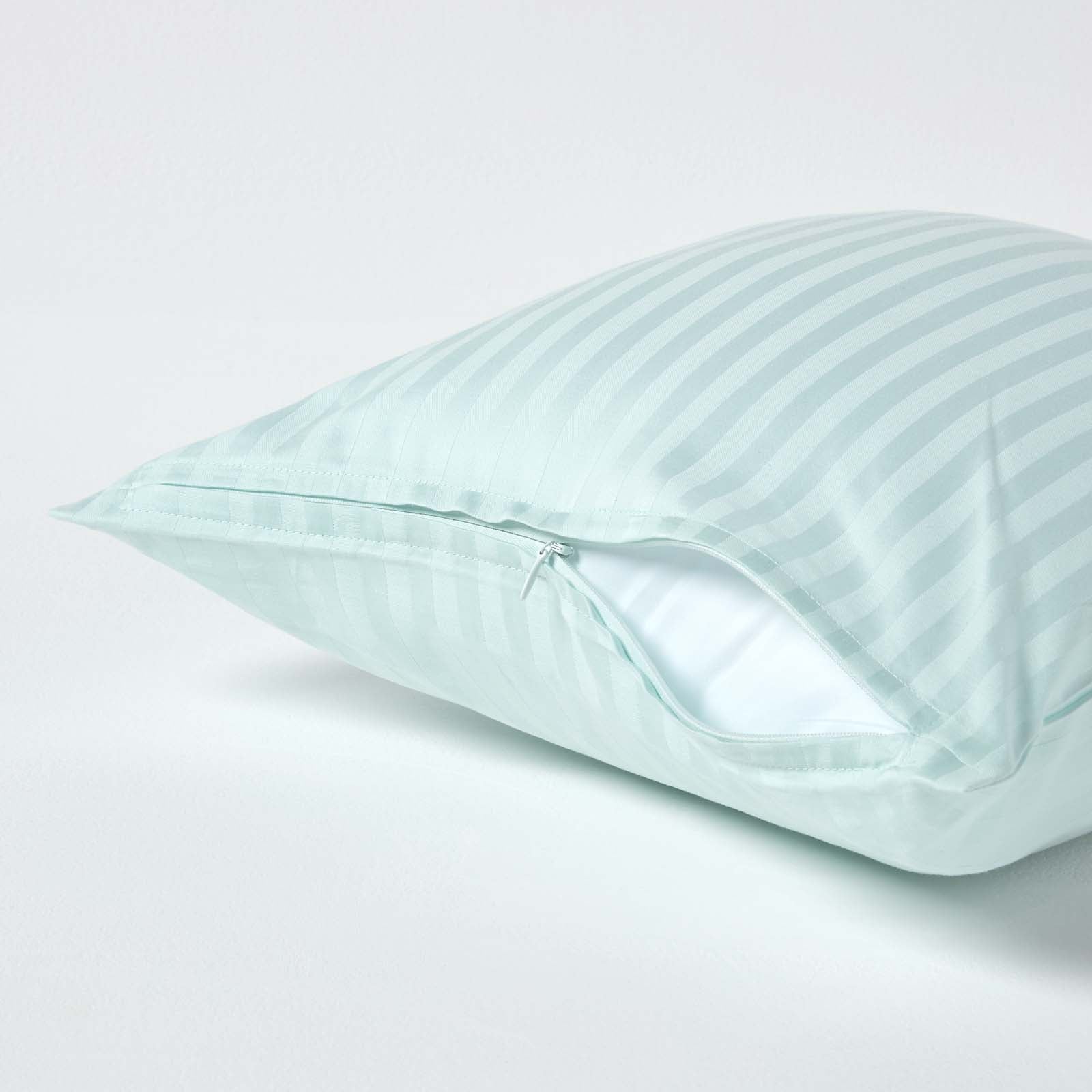 European Size Egyptian Cotton Pillowcase 330 Tc | 40cm x 40cm | Blue