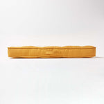 Cotton 2 Seater Booster Cushion | 50cm x 100cm | Mustard