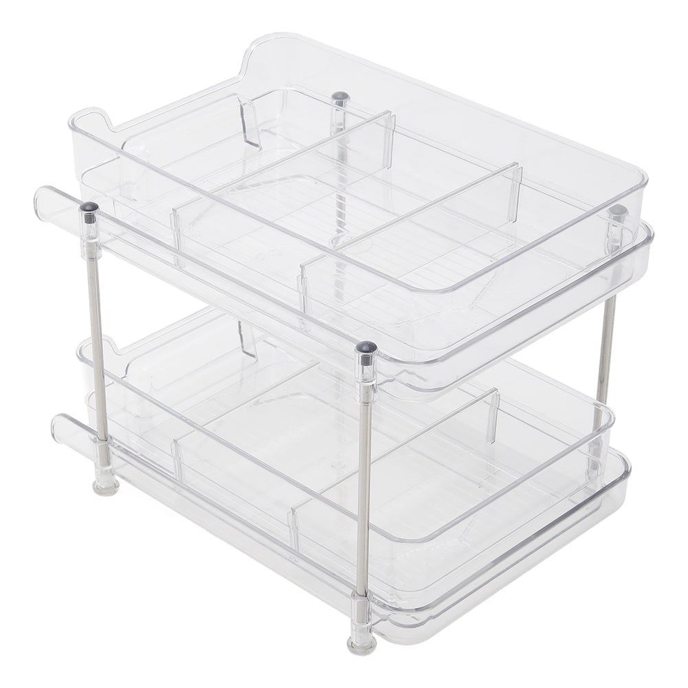 2-tier Skincare Organizer For Makeup Cosmetic Perfume