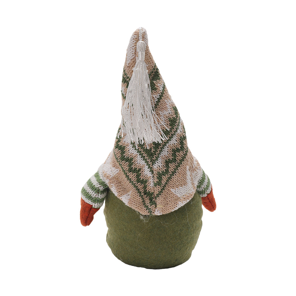 2pcs Christmas Gnome Decorations – Green Hat Design, Festive Holiday Ornaments