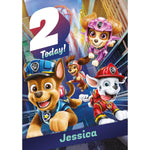 Personalised Age 2 Birthday Card Official Product