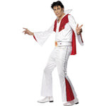 Elvis Costume, White & Red | Medium