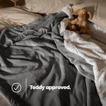 Double Sherpa Fleece Blanket - Urban Chic