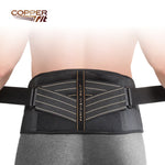 Back Pro - Compression Support Adjustable Compression Straps | Large/Extra Large | Black