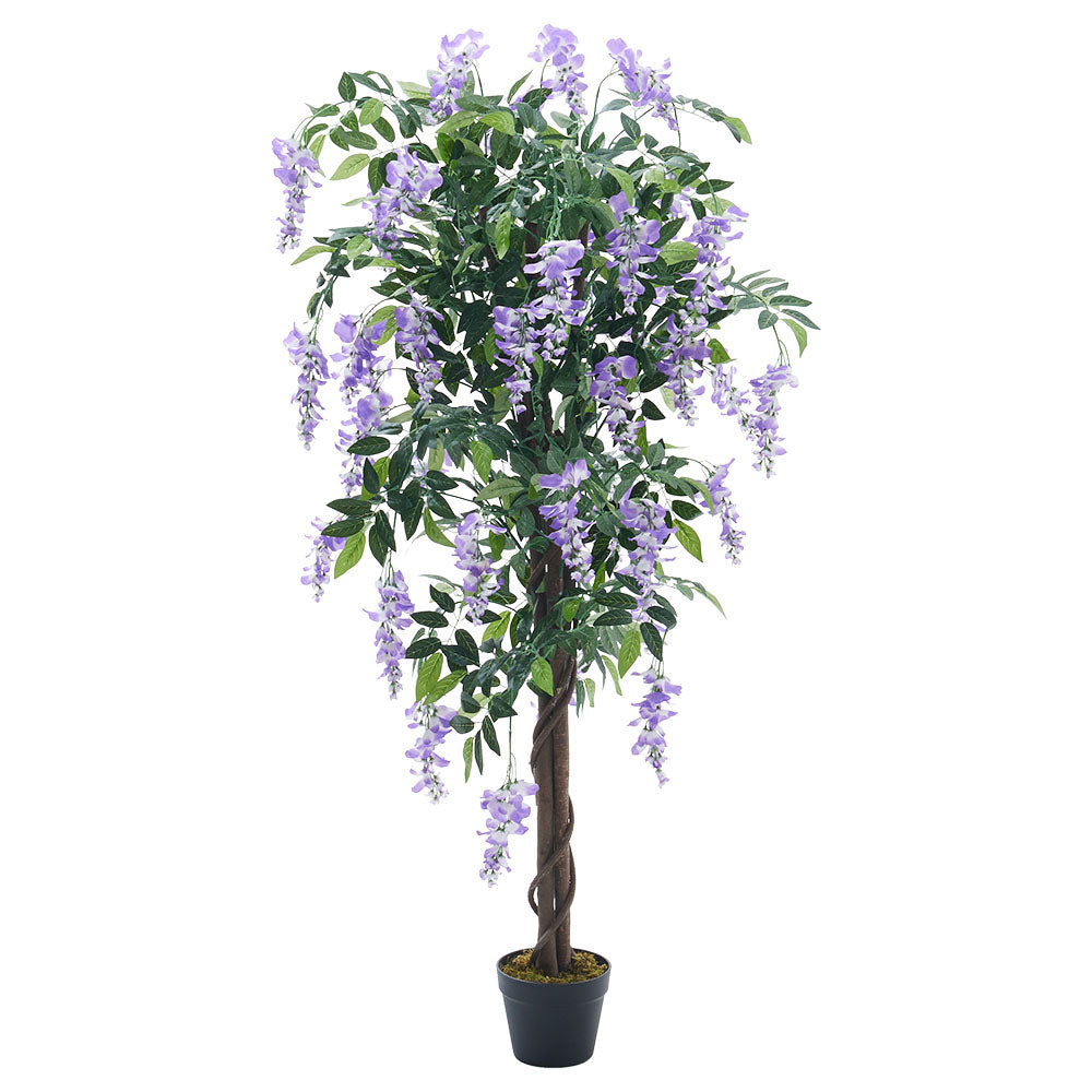 150cm Artificial Realistic Blossom Tree Bean Flower In Pot