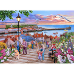 199 Steps Whitby - 1000 Piece Jigsaw Puzzle For Adults
