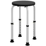 Bath Chair Height Adjustable Shower Seat For Elderly | One Size | Black