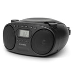 Radio Zoombox Fm Cd / Fm / Am Stereo Boombox | Black