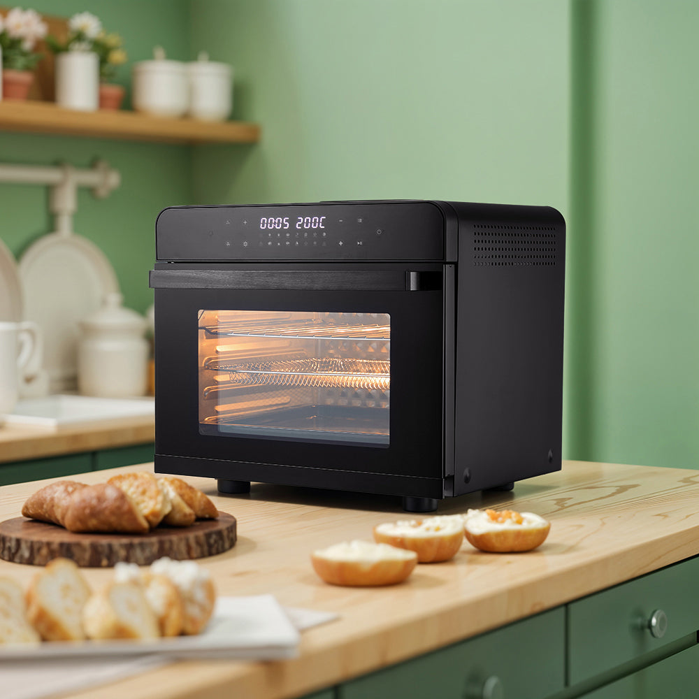 36l 1800w Multifunction Air Fryer Toaster Oven With Touch Control Panel