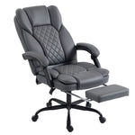 Home Office Chair Reclining Function High Back | Grey