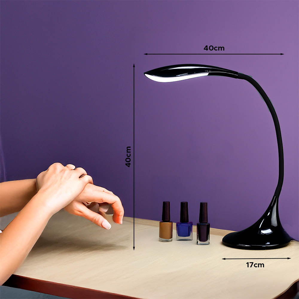 High Vision Desk Light, 25,000 Hr Led Panel | Silver