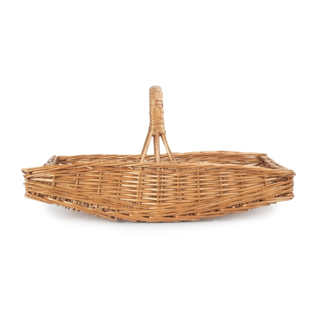 Wicker Garden Basket Garden Trug | Small | Brown