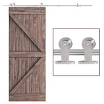 Modern Sliding Barn Door Closet Hardware Track Kit