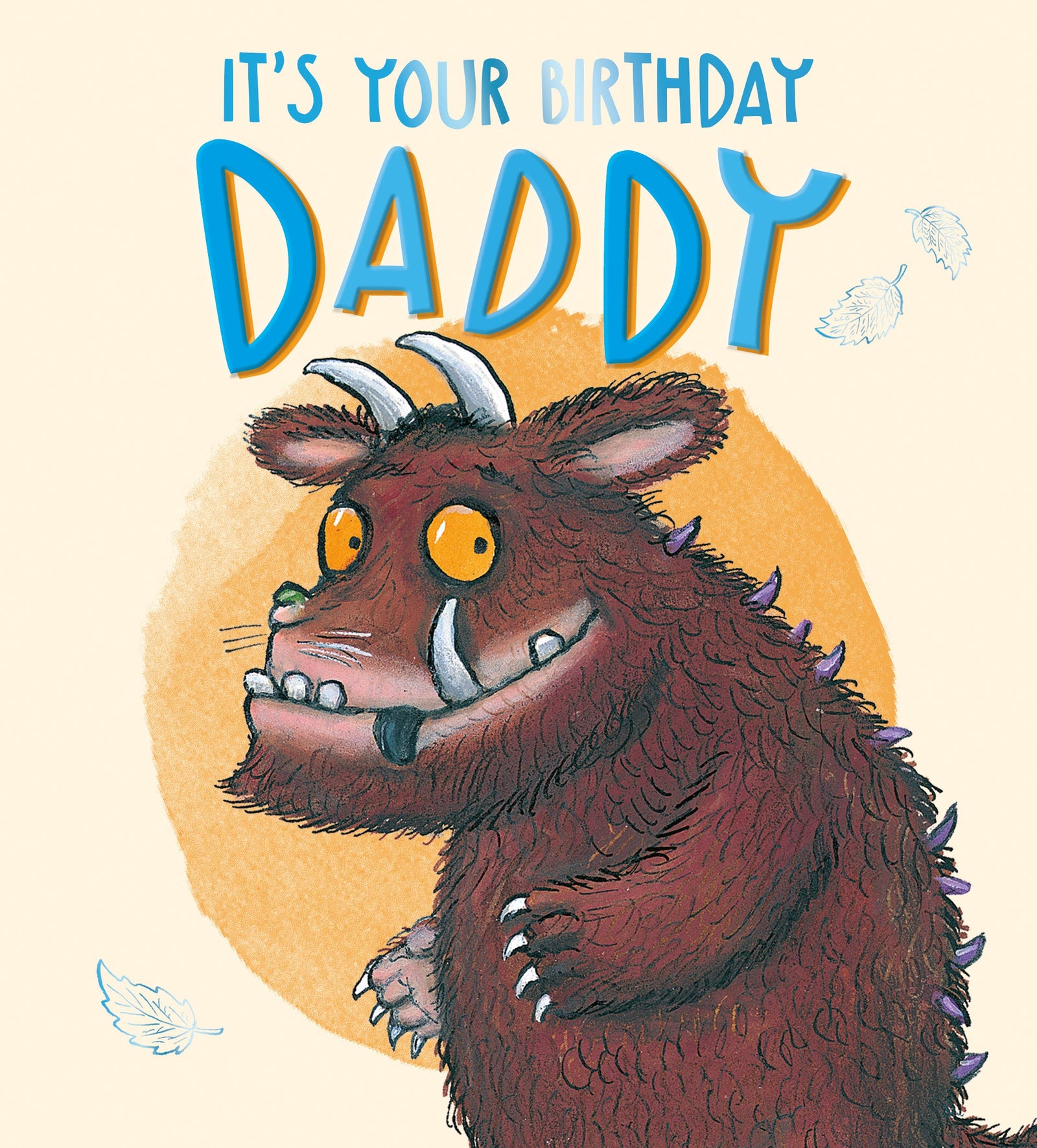 The Gruffalo Daddy Birthday Card Official Product