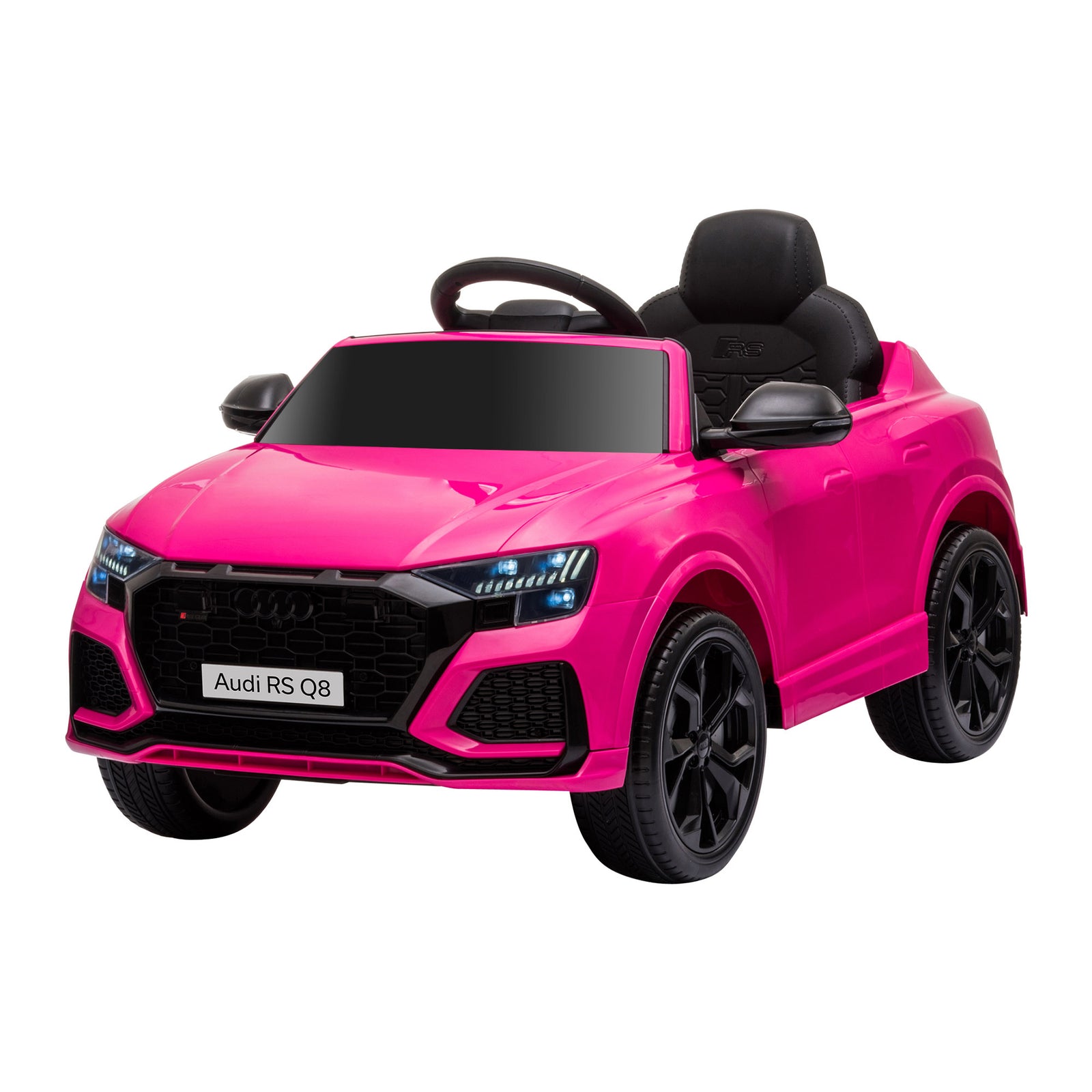 Audi Rs Q8 6v Kids Electric Ride On Car Toy W/ Remote Control | Pink