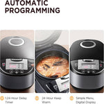5l Multifunctional Rice Cooker – 8 Preset Programs, Led Display, Smart Heat Control, Stainless Steel & Non-stick Po