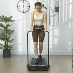 Foldable Walking Treadmill W/ Led Display | Blue