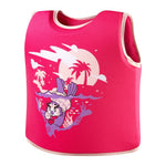 Childrens/kids Sea Squad Otter Swim Vest | 4-6 Years | Pink