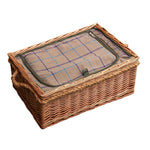 Cheltenham Picnic Wicker Basket With Fitted Cooler