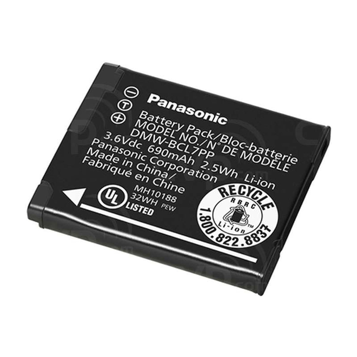 Dmw-bcl7e Battery For Digital Camera | Black