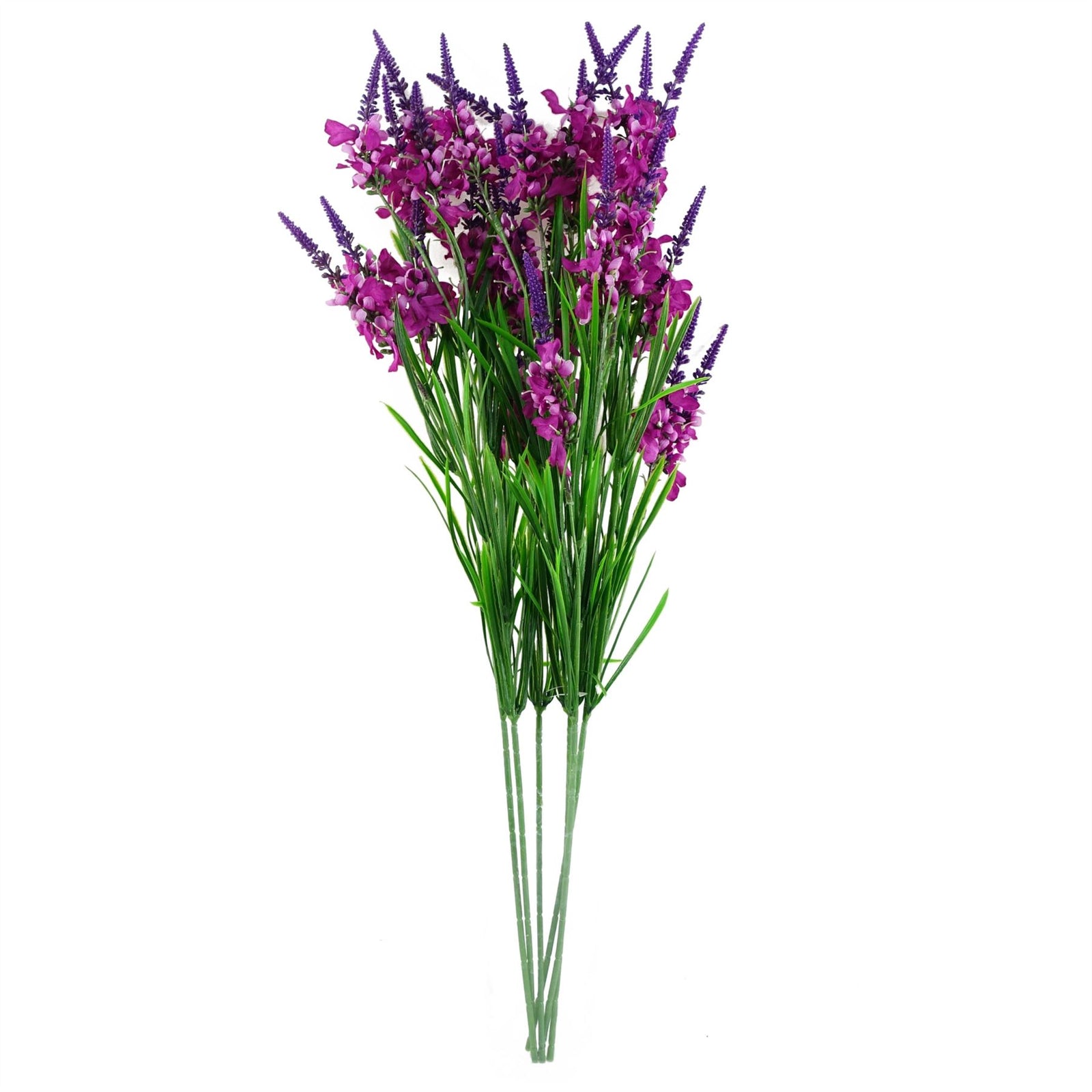 Pack Of 6 X 80cm Dark Pink Larkspur Artifical Stem