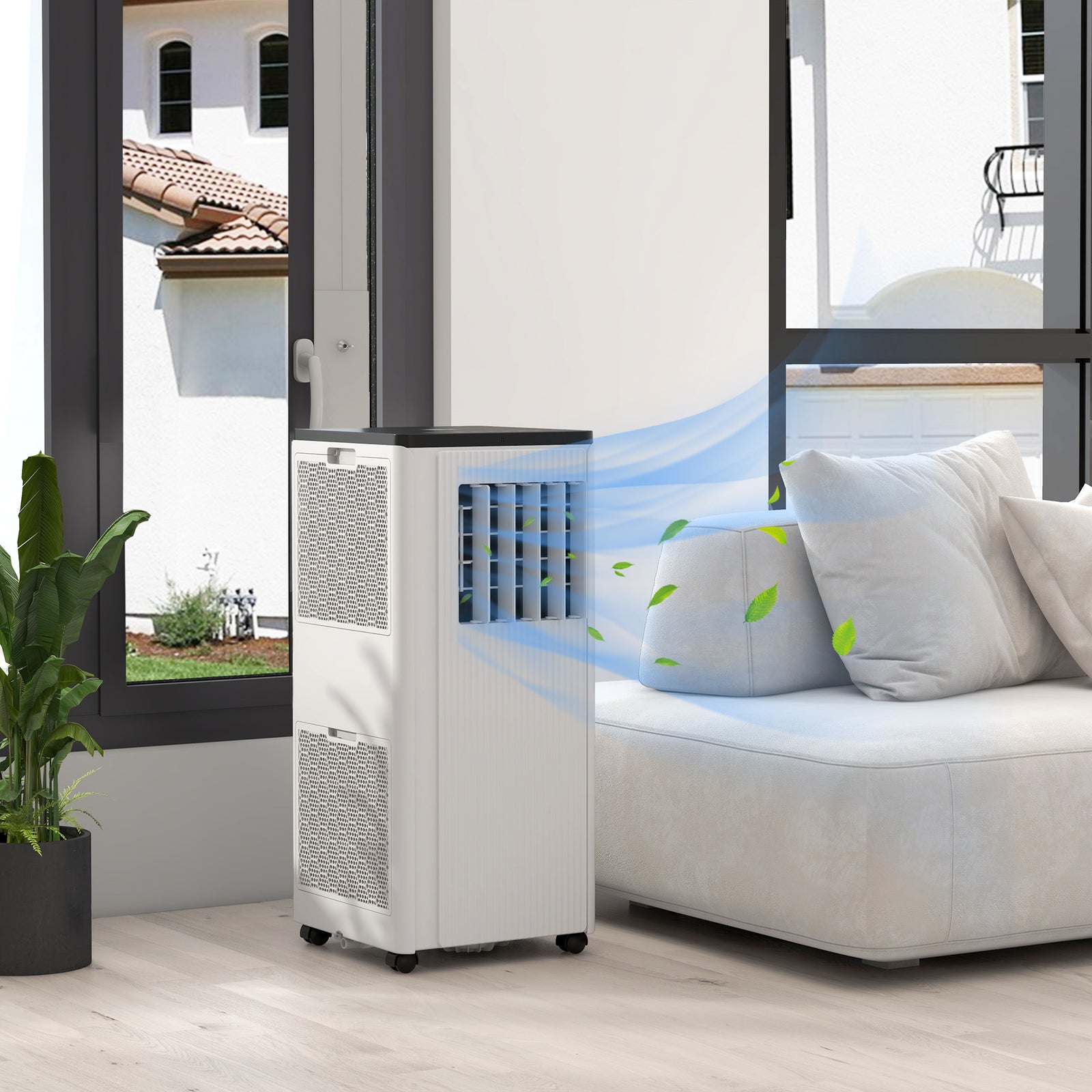 7,000 Btu Portable Air Conditioner App Control, Sleep Mode