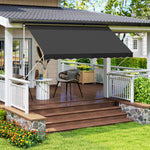 3x1.5m Manual Retractable Patio Awning Floor- To-ceiling