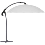 2.7m Cantilever Banana Parasol W/ Cross Base
