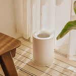 Bathroom Bin, 5l, Easy Bag Fixing Stone Stainless Steel Geyser Collection