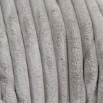 Classic Ribbed Faux Fur Bean Bag Chair