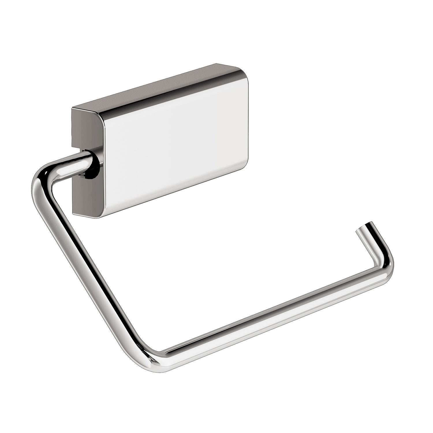Toilet Roll Holder Screw-in/self-adhesive Chrome Silver Next Collection