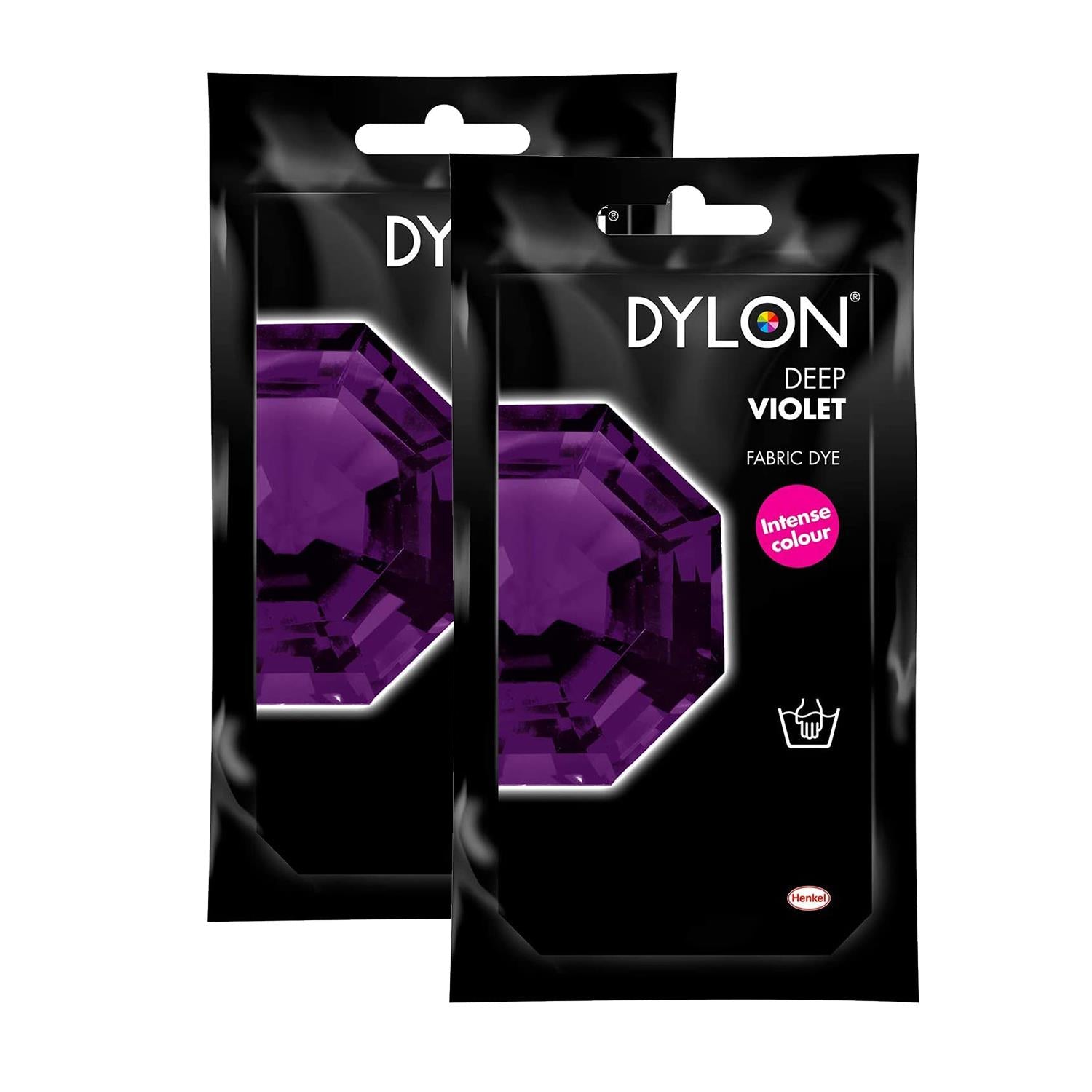 Hand Fabric Dye Sachet For Clothes & Soft Furnishings, 2 Packs Of 50g