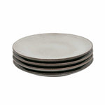Set Of 4 Nordic Stoneware Side Plates | Set of 4 | Grey