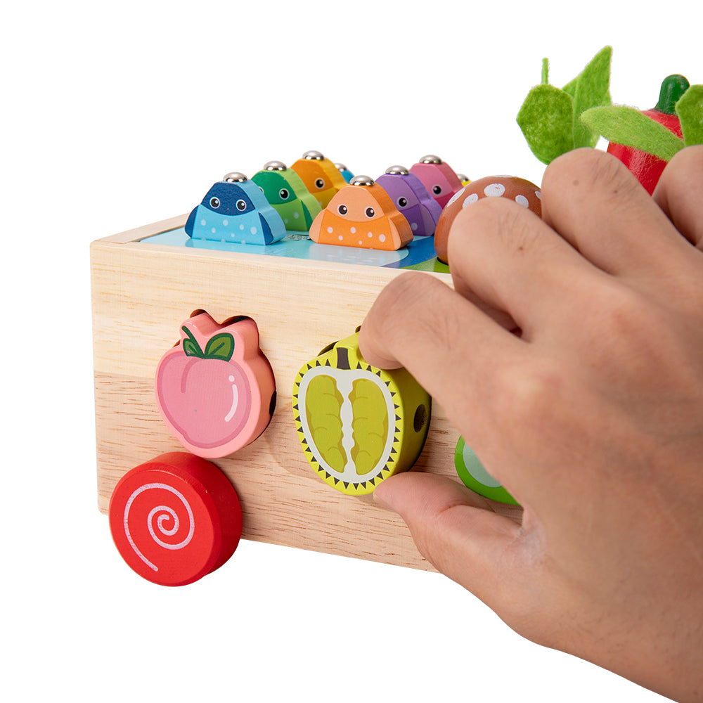 7 In 1 Wooden Educational Shape Sorter Toys Set For Toddlers