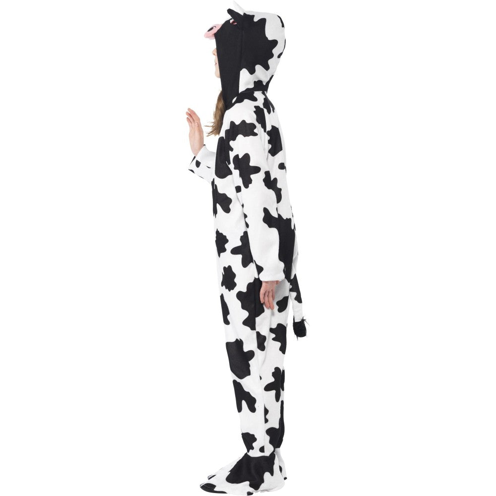 Cow Costume With Hooded All In One, Child | Age 7-9