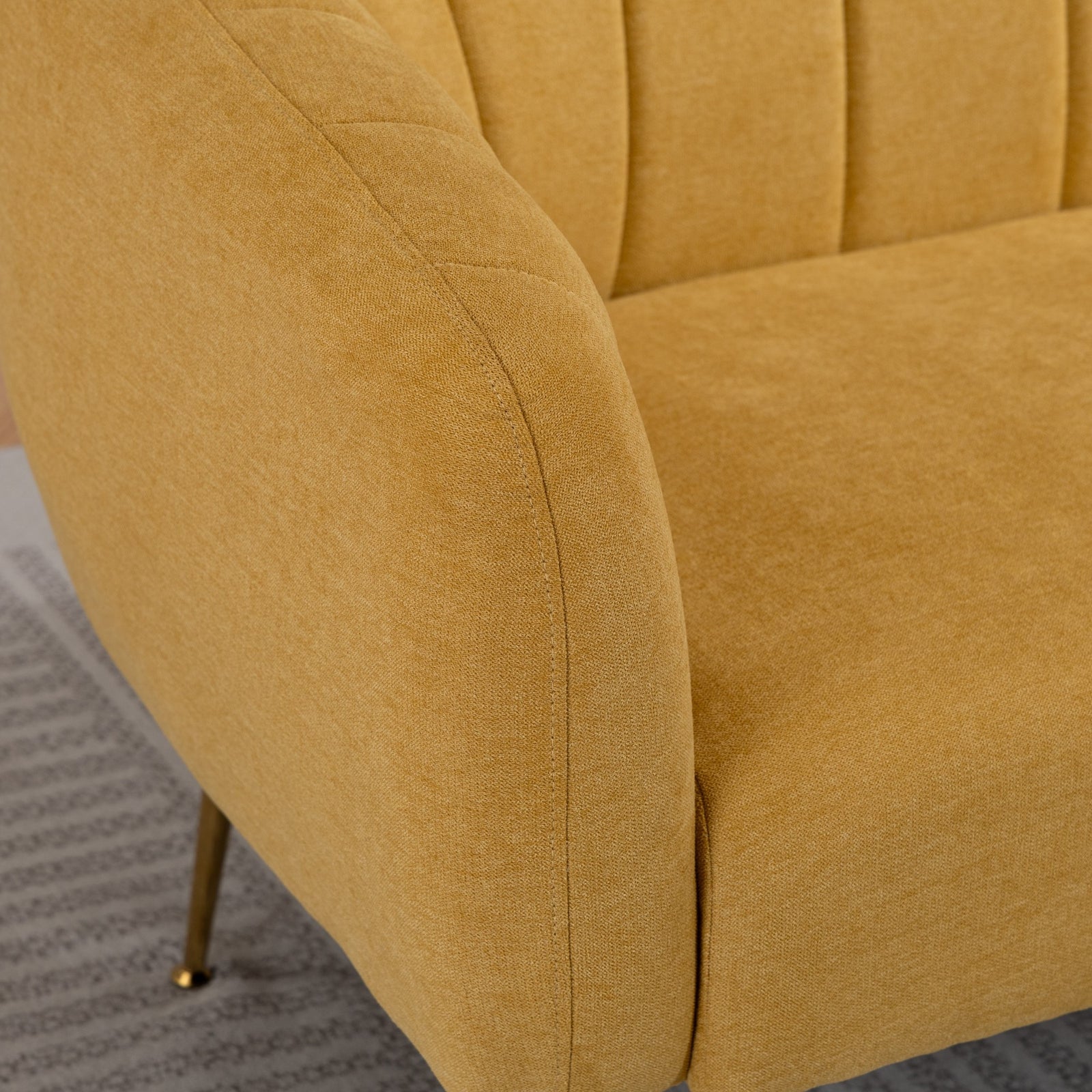 Stanton 2 Seat Sofa | Yellow