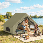 Inflatable Tent Waterproof For 2-4 Person | Green