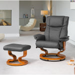 Calhoun Swivel Recliner With Massage And Heat