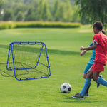 Outdoor Rebounder Net Football Goal Training Target Goal | Blue