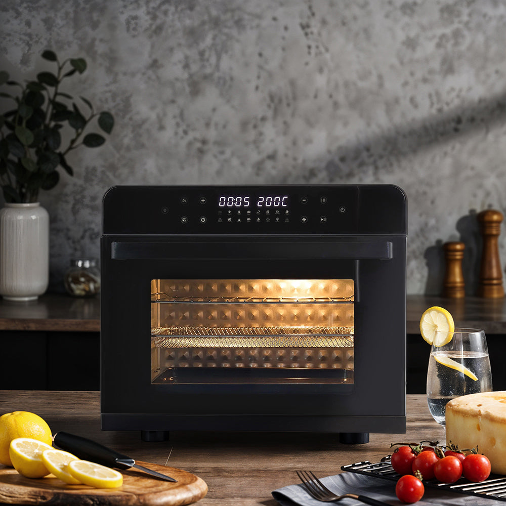 36l 1800w Multifunction Air Fryer Toaster Oven With Touch Control Panel