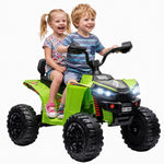 AIYAPLAY 24v 2 Seater Electric Quad Bike For Kids, Ride On Car Atv