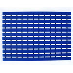 Non-slip Pvc Duckboard Shower Mat  - 61cm X 43cm | Blue