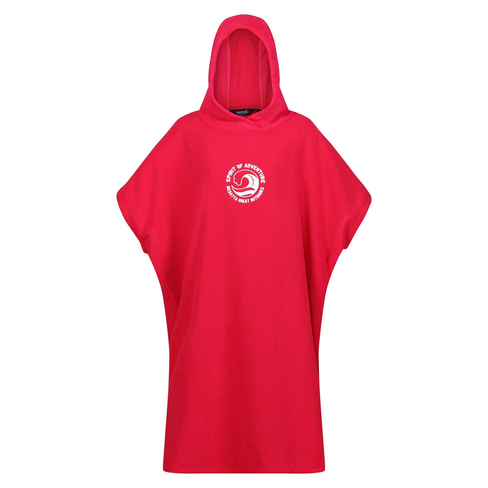 Unisex Adult Tidal Wave Hooded Towel | Large | Pink