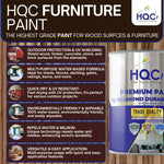 HQC Paint Furniture Paint - Quick Dry, Durable & Scratch Resistant