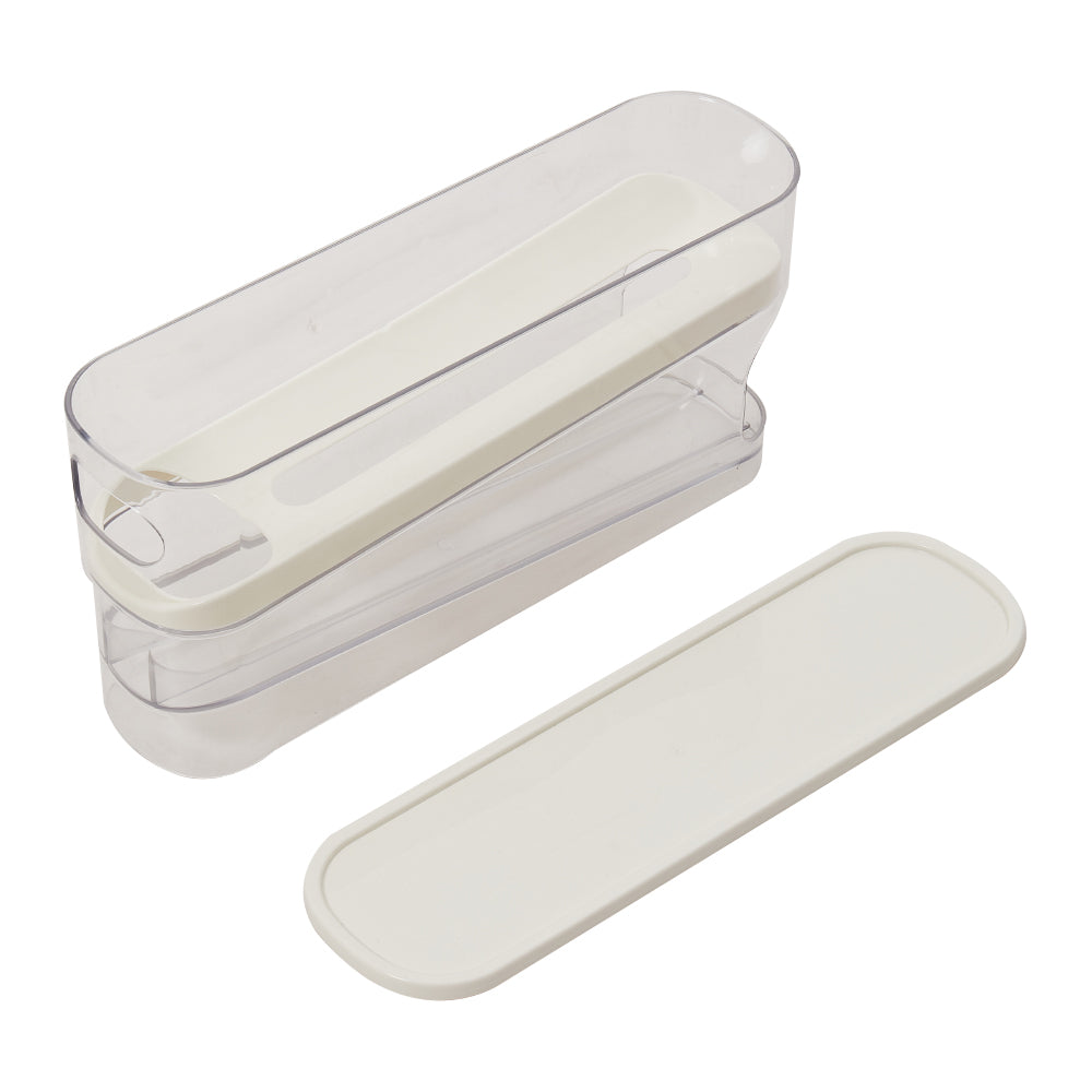 2-layer Scrolling Egg Holder Storage Rack